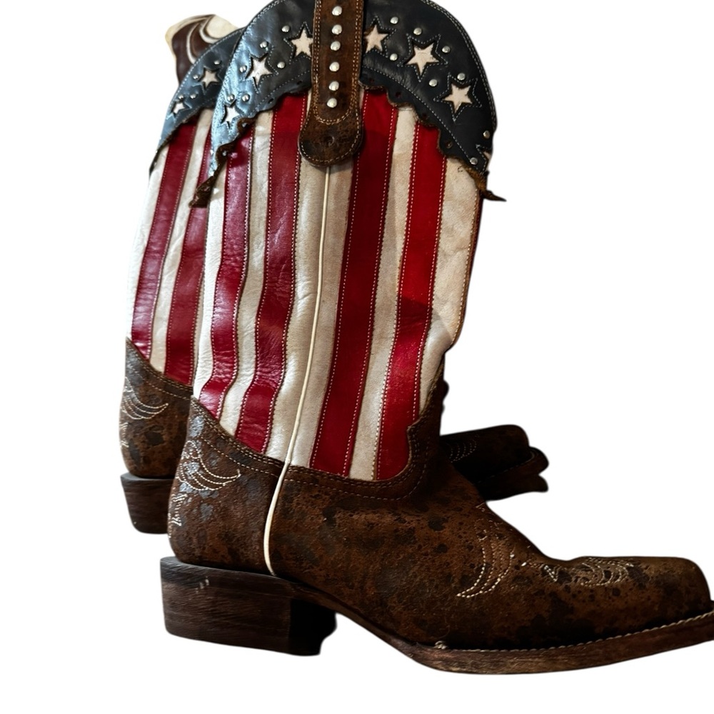 Patriotic Western Boots